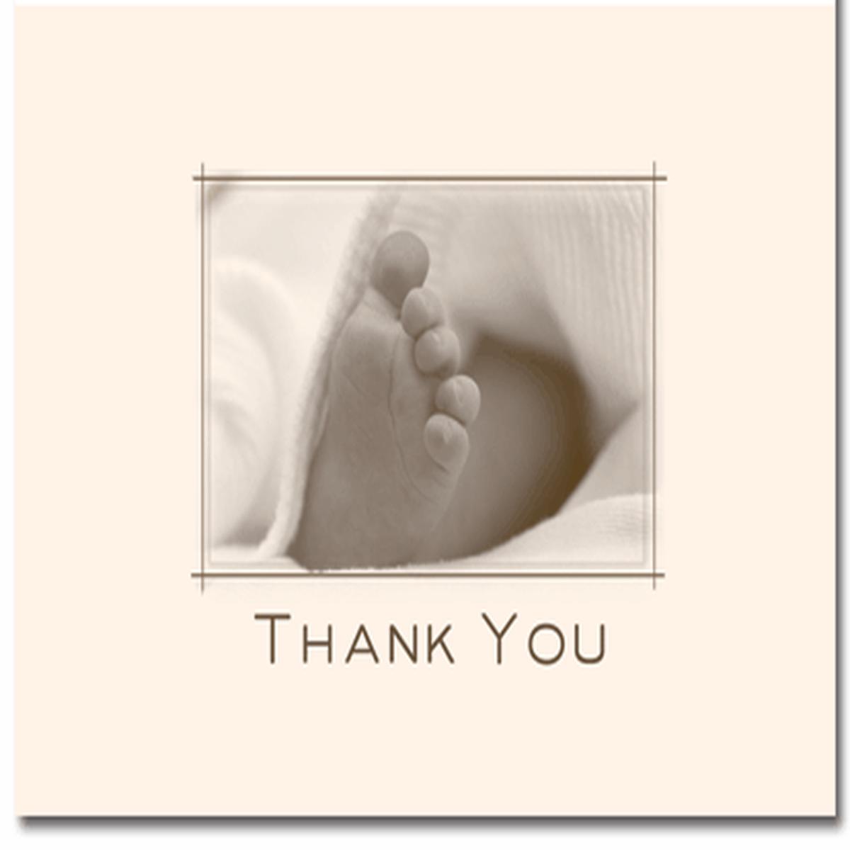 This Little Piggy Thank You Note Cards & Envelopes