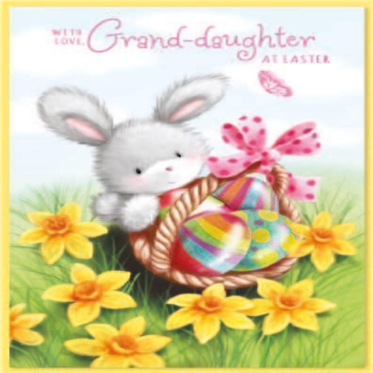 Open Easter Card - Granddaughter*