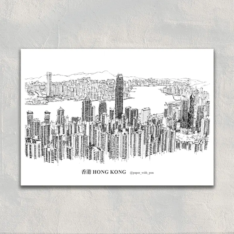 Peak A6 Postcard