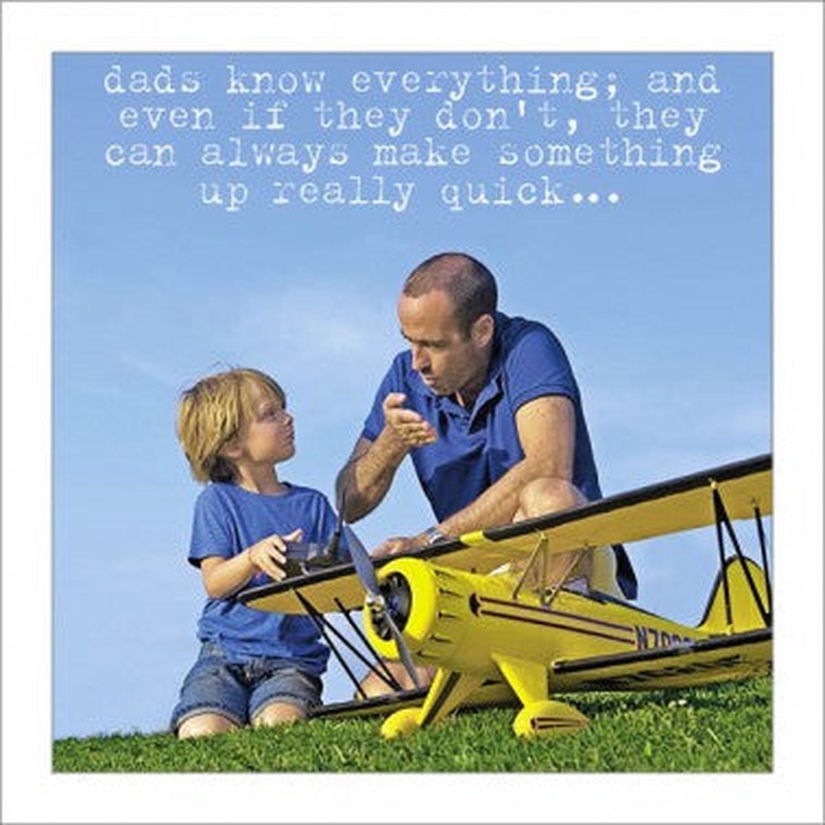Icon Art 10162 Dad Knows*