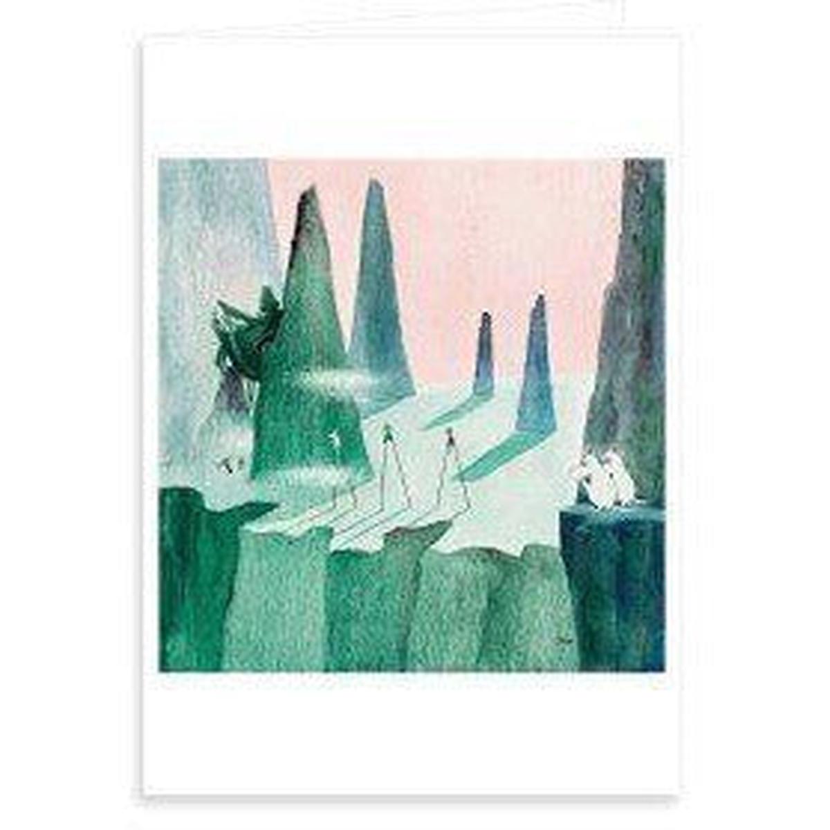 Postcard Comet Chase