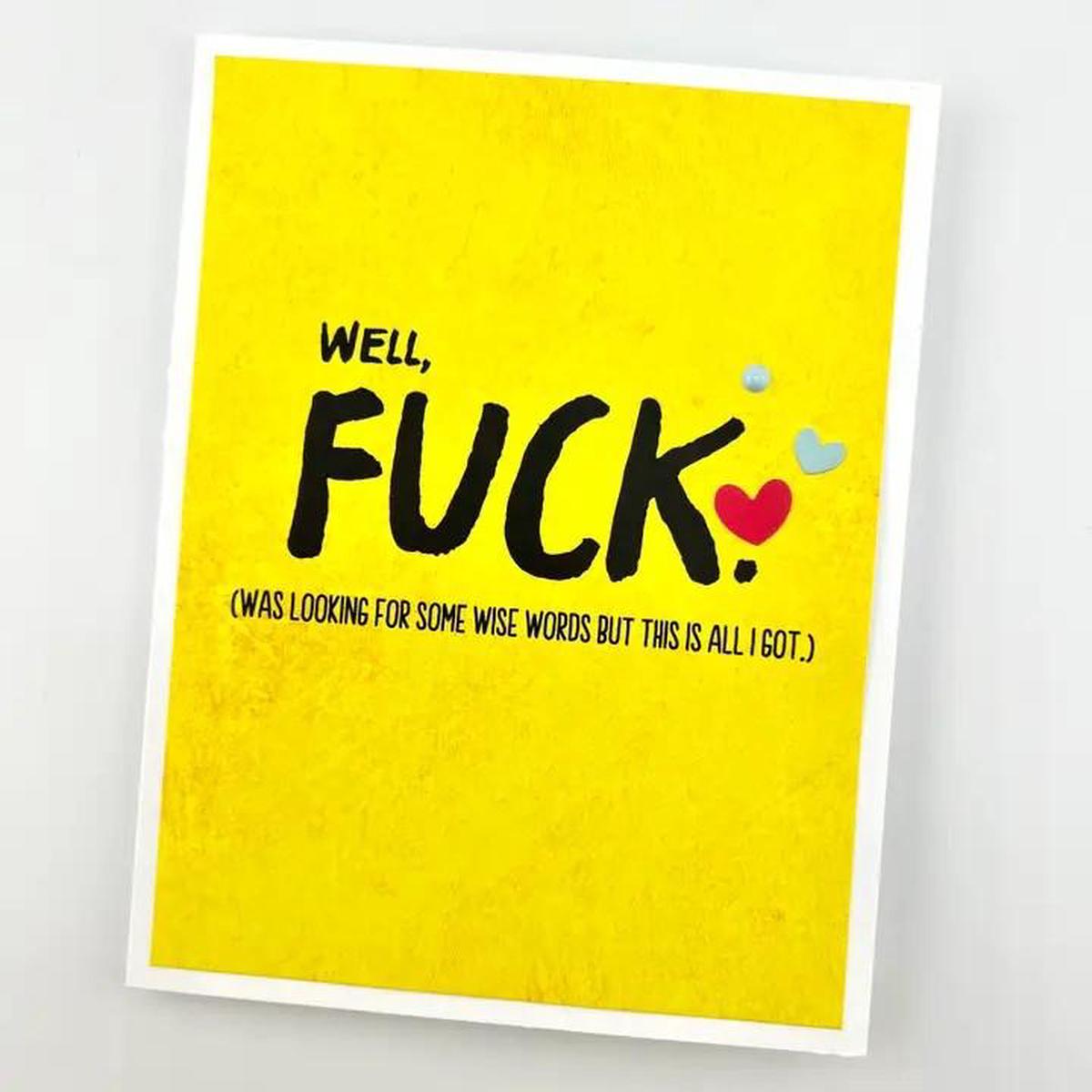 Wise Words Card