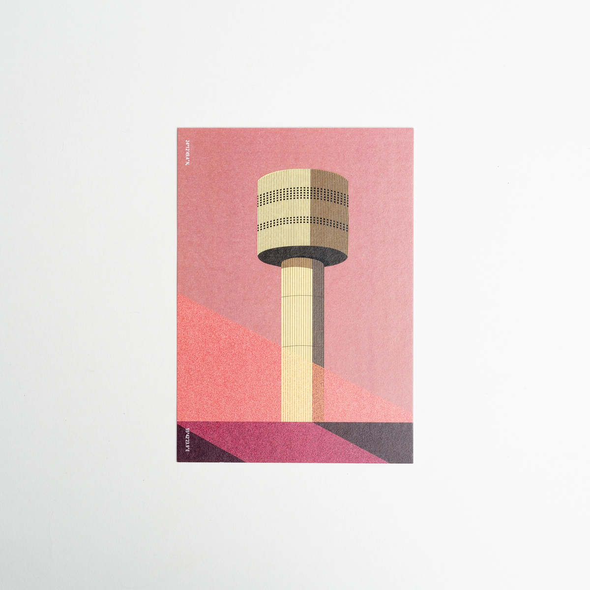 Water Tower Postcard A6 - 03