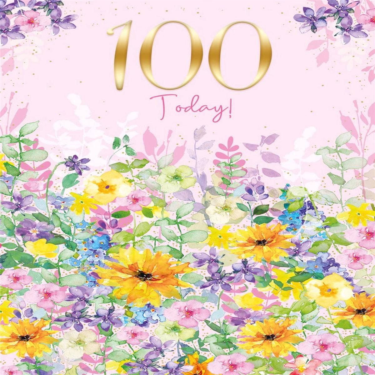100th Birthday Card Female *