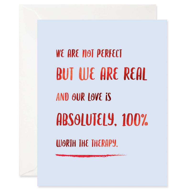 We Are 100% Worth the Therapy Card
