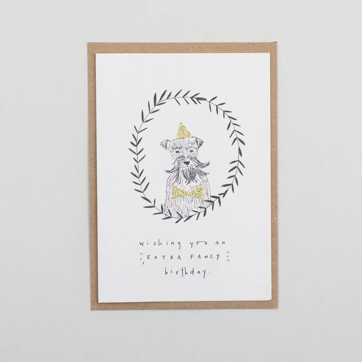 Wishing You An Extra Fancy Birthday Greetings Card