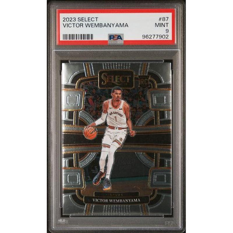 Victor Wembanyama 2023 Select #87 PSA 9