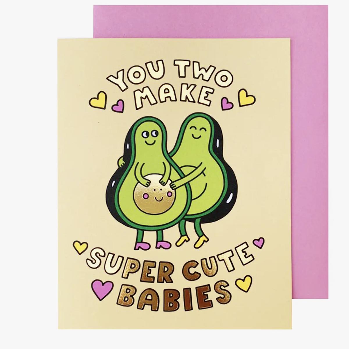 Super Cute Avocado Baby