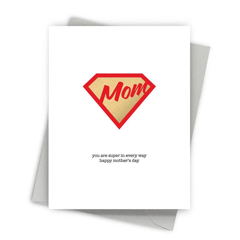 Super Mom Mother's Day Card