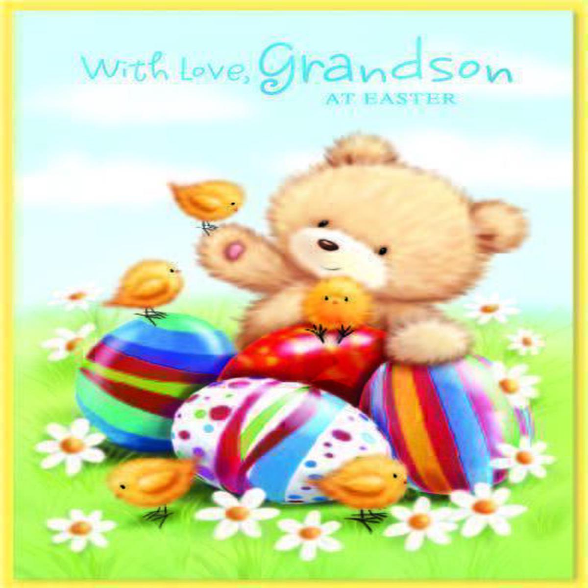 Open Easter Card - Grandson*