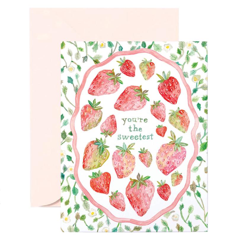 Strawberry Youre the Sweetest Card